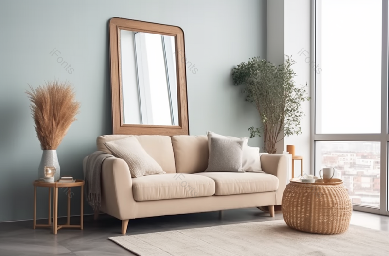 时尚纳维亚现代白色舒适的简约风格生态室内家居装饰拍摄,高清,摄影图,摄影图片,图片大全,摄影图免费下载